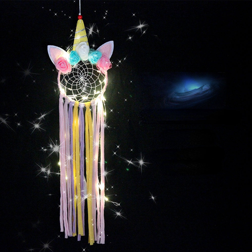 Atrapasueños Unicornio De Plumas al por mayor